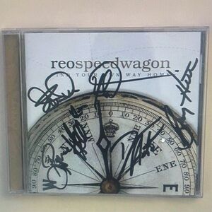 REO Speedwagon Signed CD
